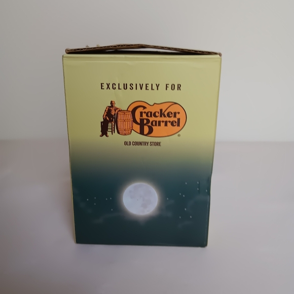 Cracker Barrel Rocket Ship Salt & Pepper Set Boxed NOST